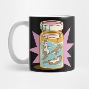 Joyful Otter Jar Mug